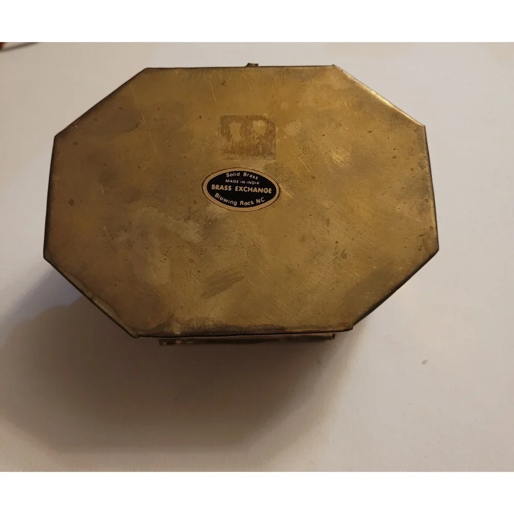 N/A brass octagon